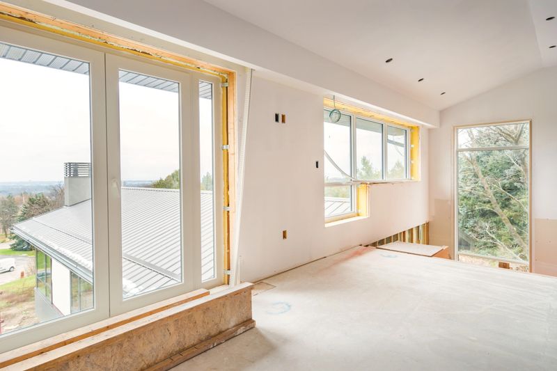 Stock photograph of a house being reconstructed, renovated and a new branch being added with concrete foundation visible
(Please see the extended dates at the end of property release)