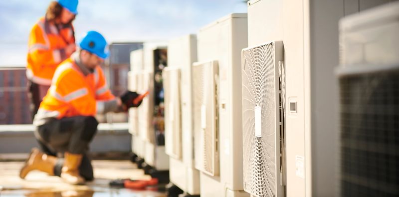rooftop air con installation