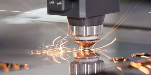 Laser cutting metal