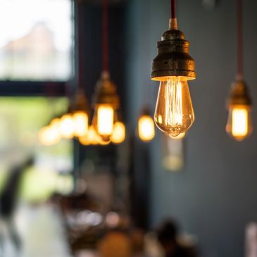 Lights installed by mta electrical in Sheffield 