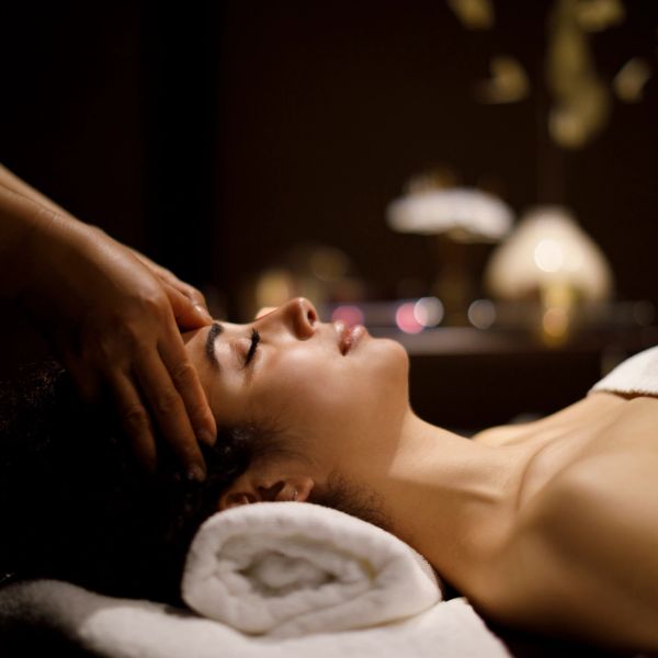Spa facial treatment
