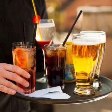 Beer and cocktails