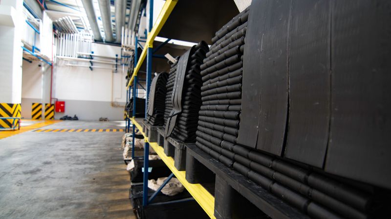 Rubber Compound in warehose