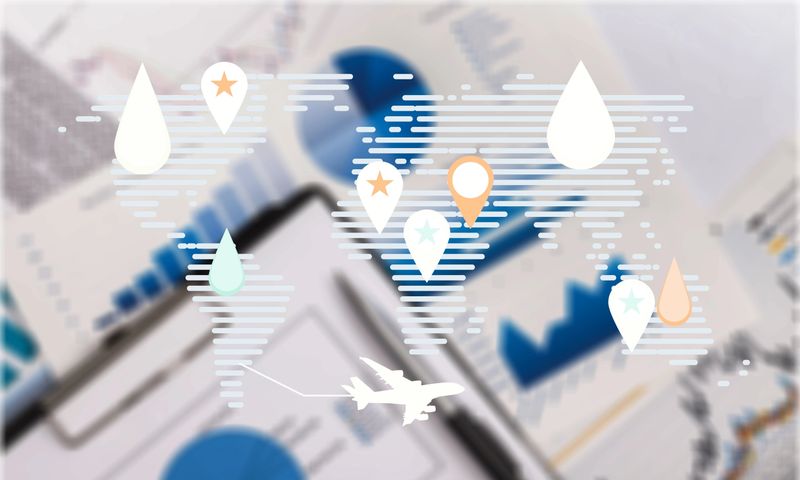 Close-up image of an office desk and financial documents