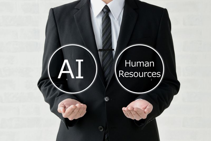 Business concepts, AI or human resources