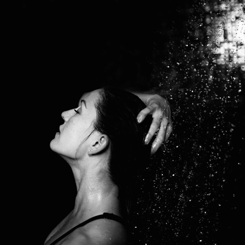 Woman under the Shower.