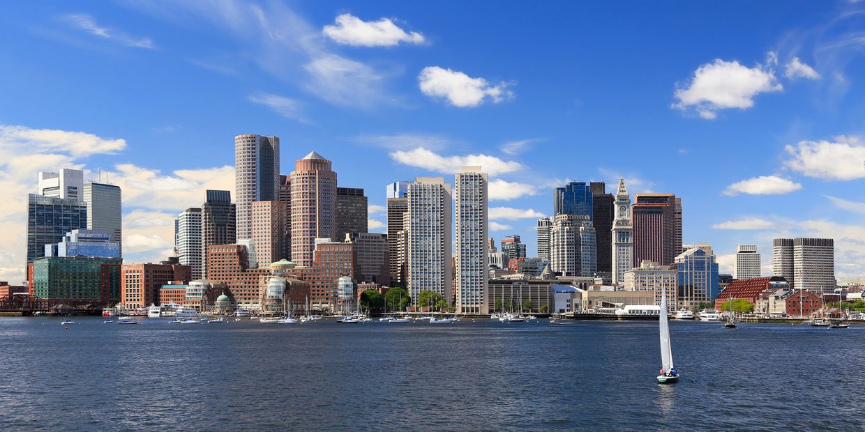 Boston’s skyline blends tech, education, and luxury boutique condo living.