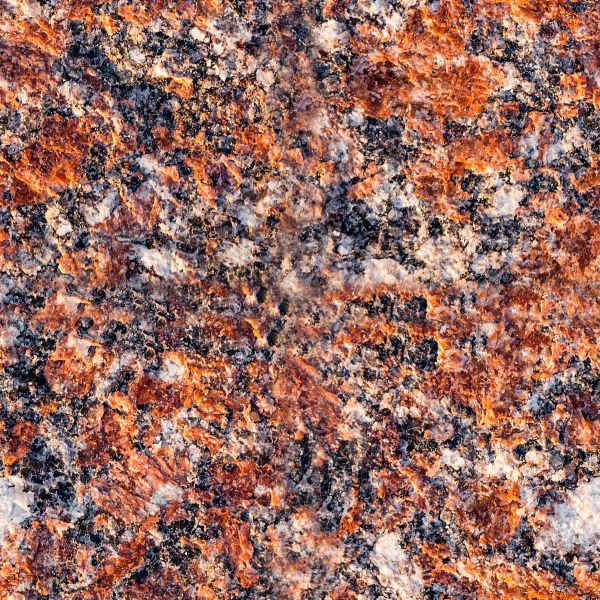Close-up of multicolored granite stone surface.