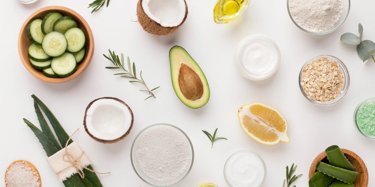 Only natural ingredients for our skincare products