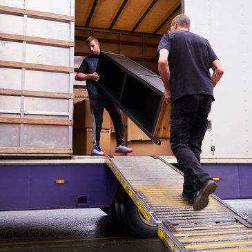 Furniture removals service in Redhill with protective wrapping and careful handling