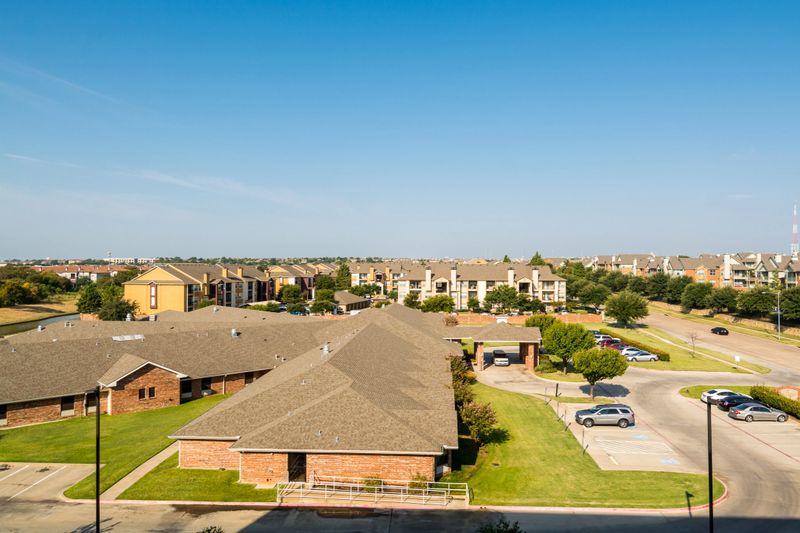 Residential area and houses in Dallas Fort Worth, Texas, USA.