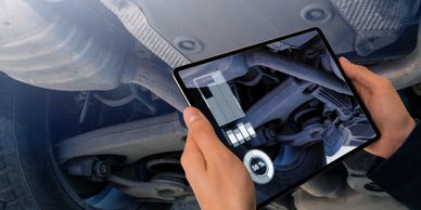 searching for a tracking device 