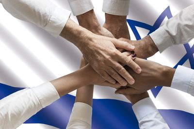 Community gathering for Shabbat services.