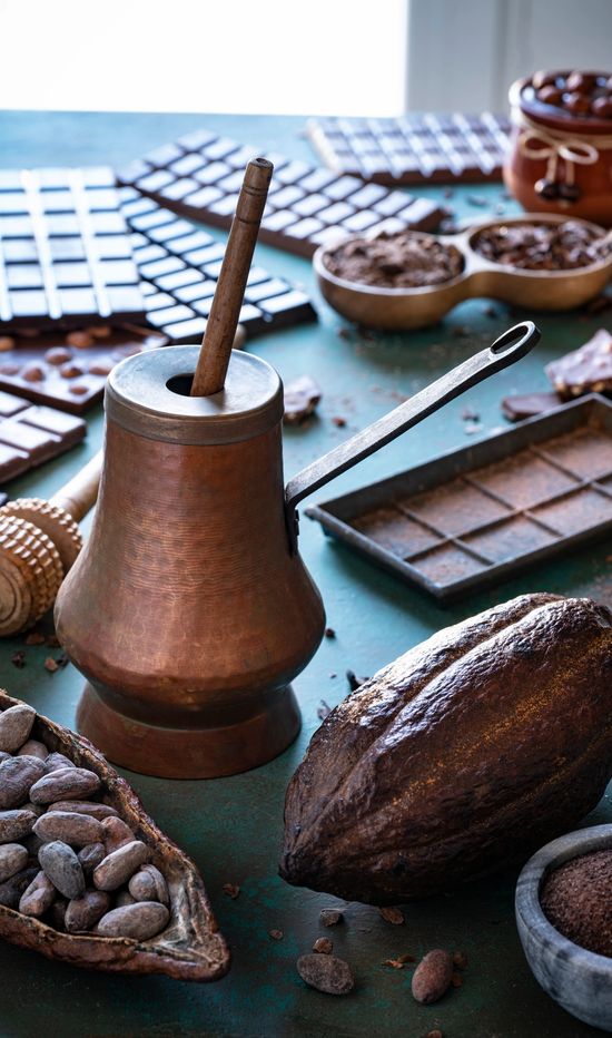 Organic Grenadian cacao powder by Morne Delice, pure and natural.