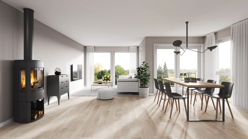Modern interior. Render image.