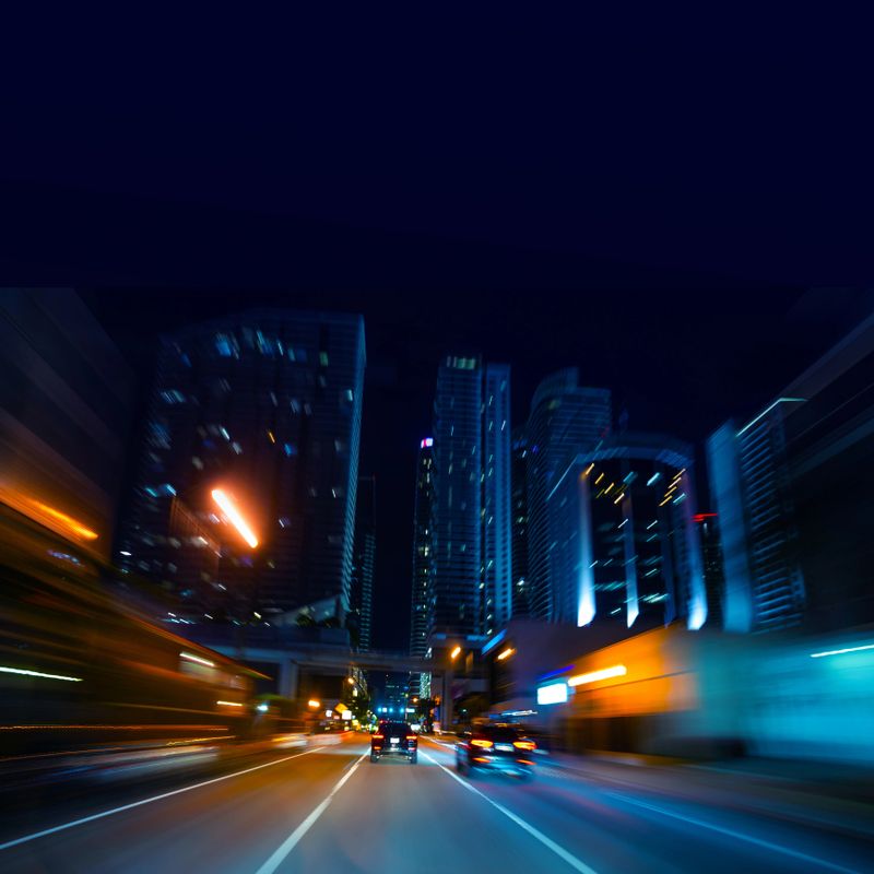 Driving in the city