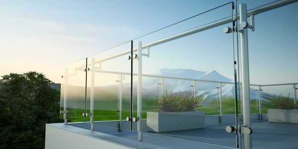 glass railings