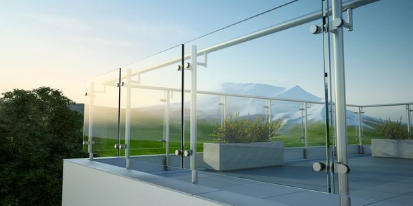 glass railings