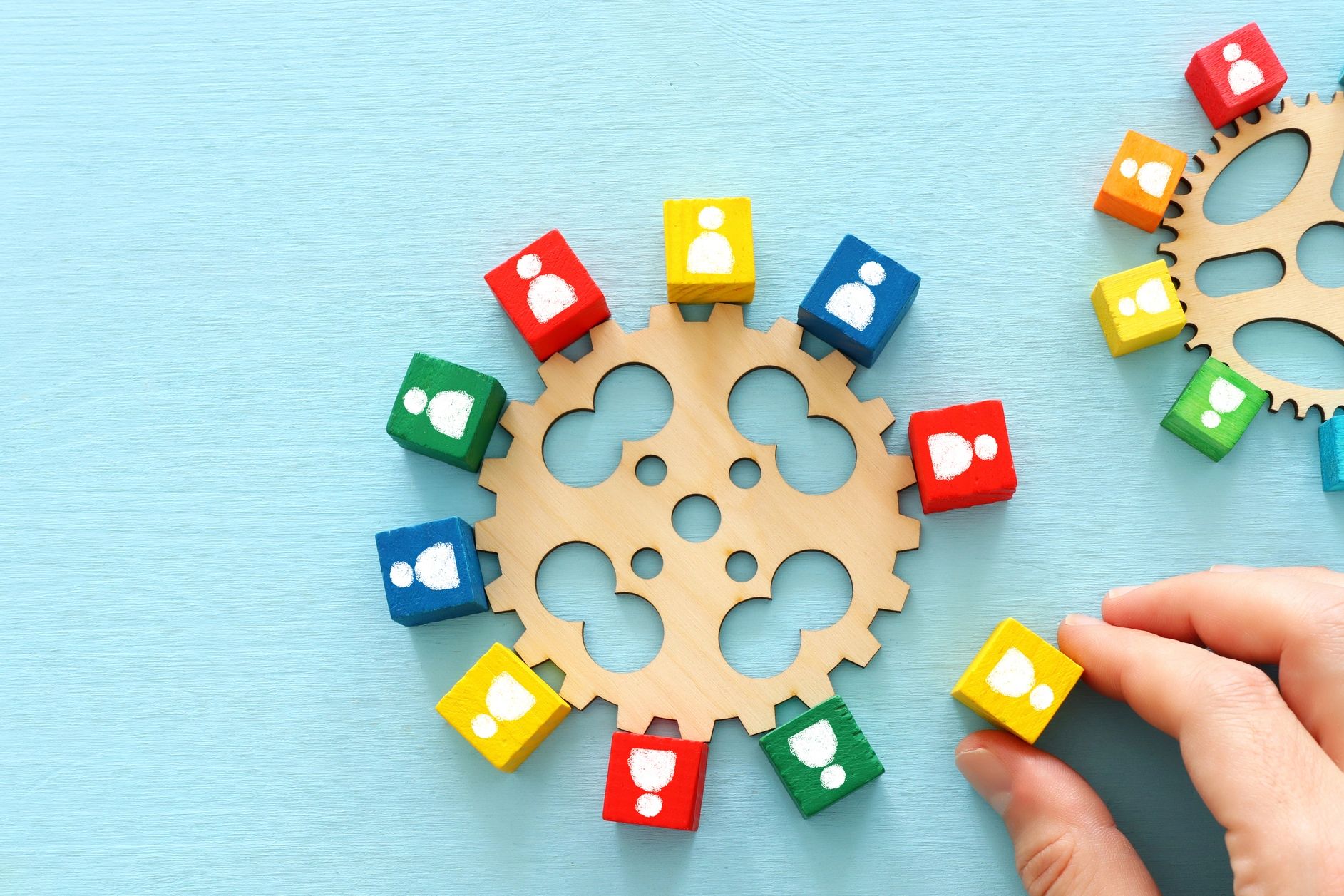 Adding blocks on the wheels