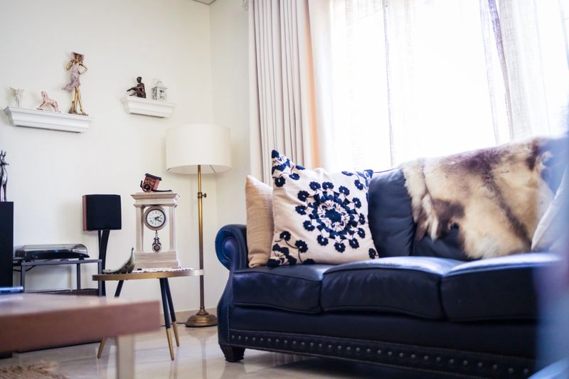 Luxury, Furniture, Interior - Tastefully decorated luxurious living room in a villa