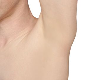 Smooth and soft underarm after underarm waxing in Everett, WA at Autumn Noel Esthetics.