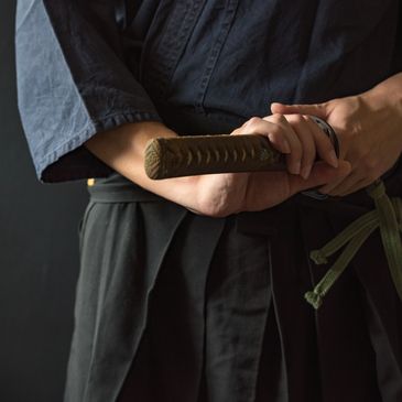 Practicante de iaido