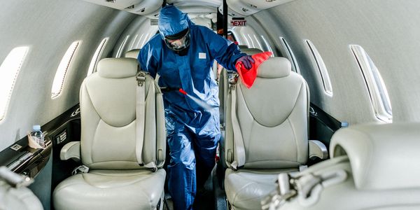 Aircraft Interior Disinfection