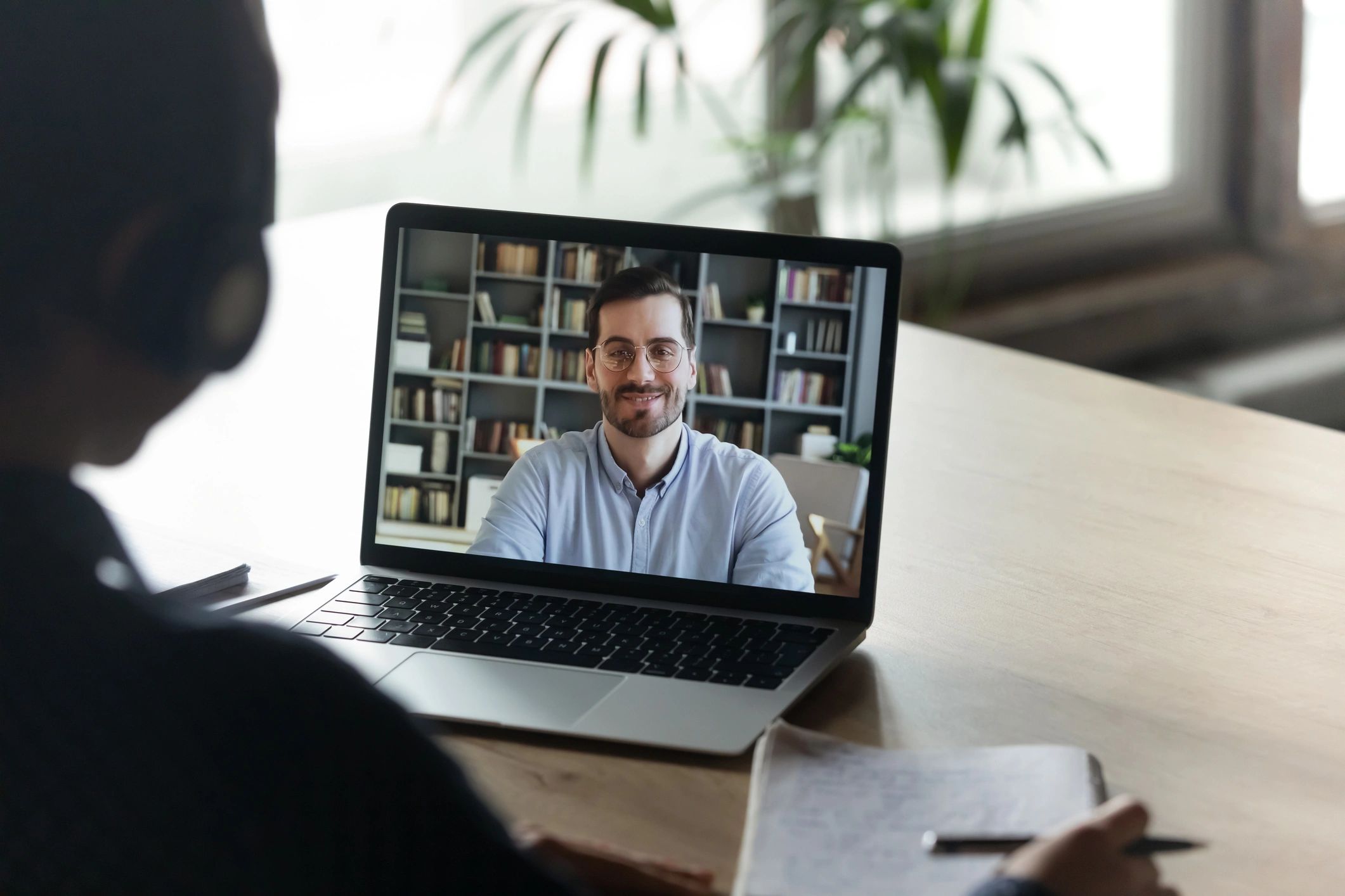 Zoom call with client