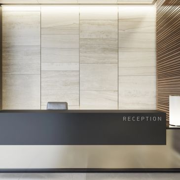 Innovative modern workspace.