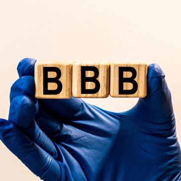 BBB Accredited Business with A+ rating logo.