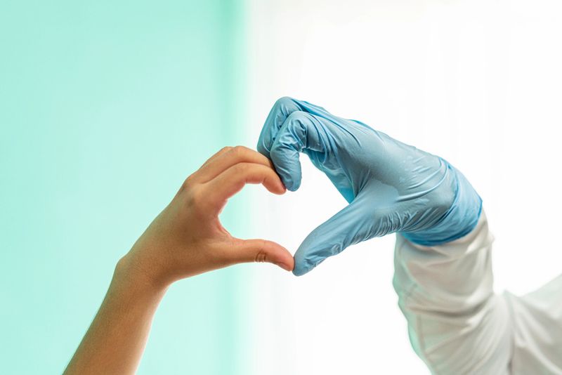 Patient, Doctor, Heart shape, Hospital, Brazil