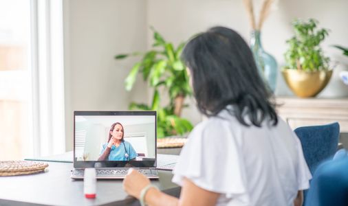 Virtual therapy session