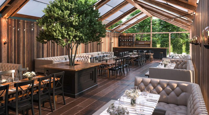 Patio restaurant