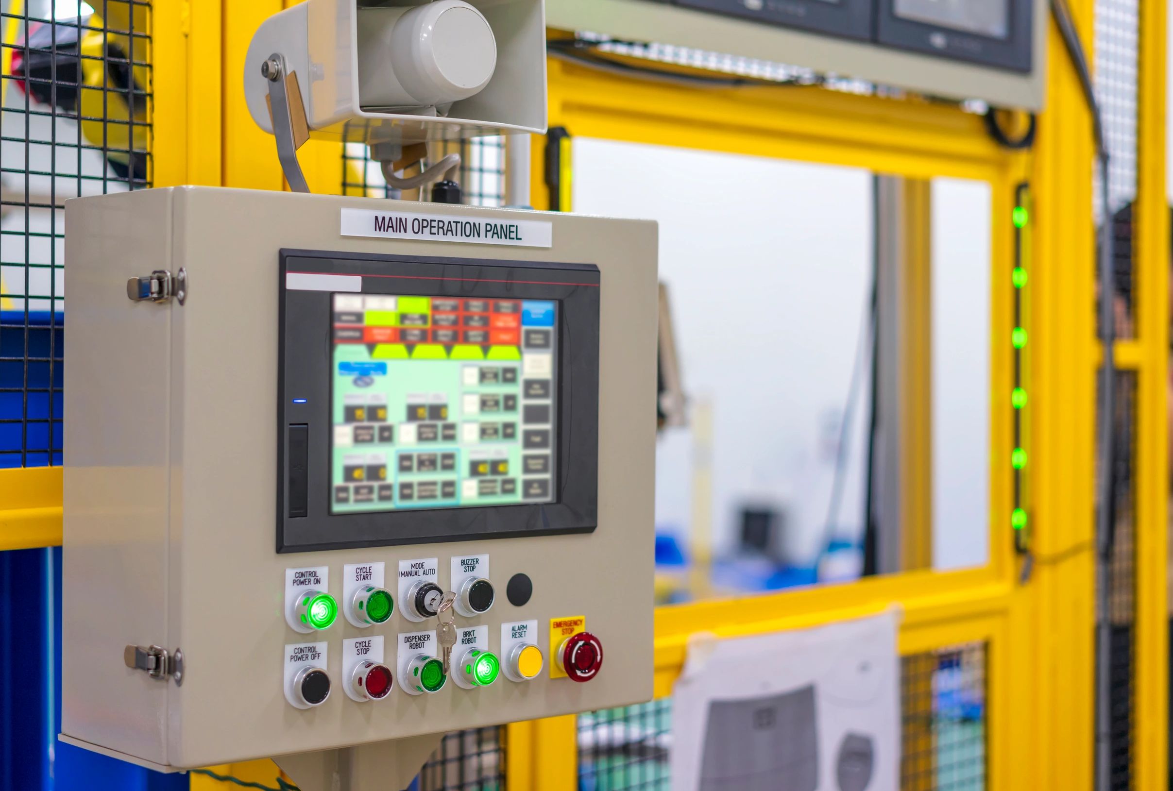 PLC control panel designed & manufactured by Diligence Automation for industrial automation.