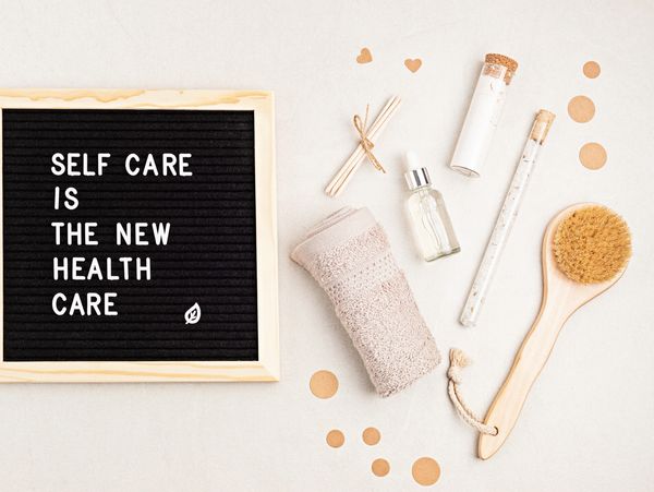 Self-care is the new  healthcare through home organizing, breath and nervous system regulation