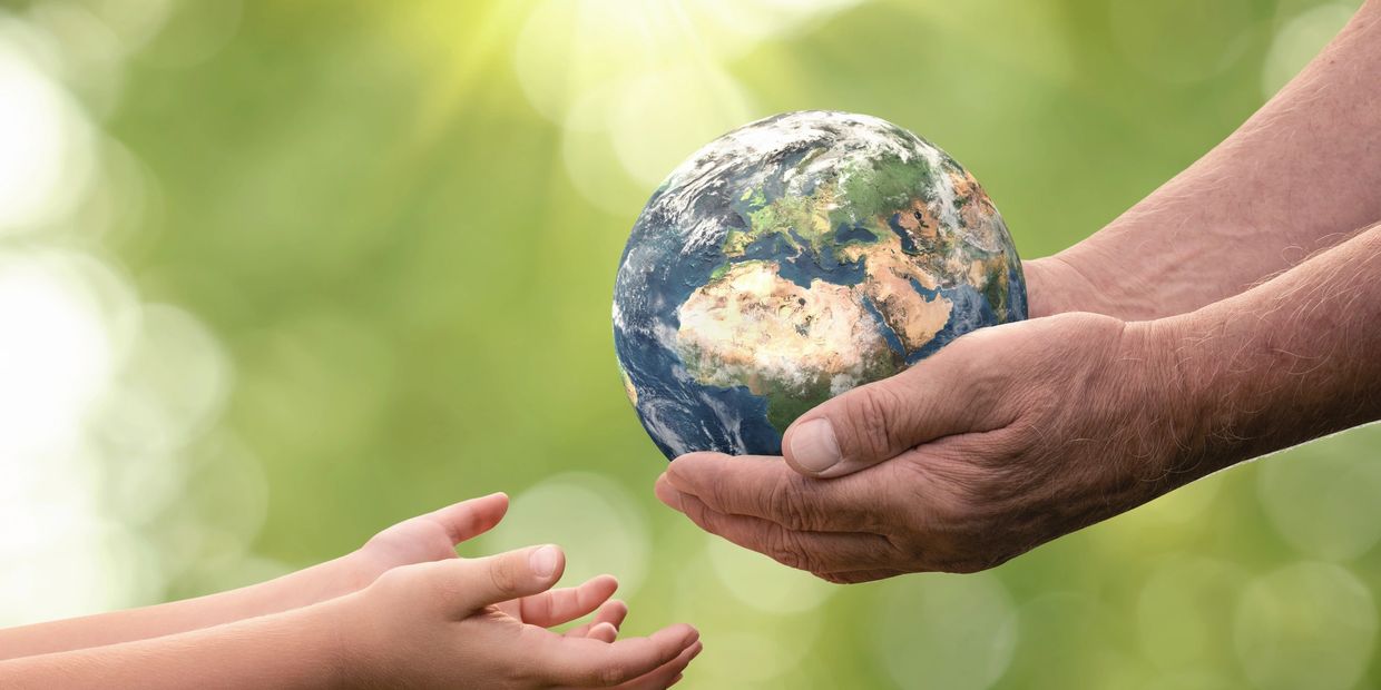 All natural, borrowed earth, eco-friendly, caring for our future generations