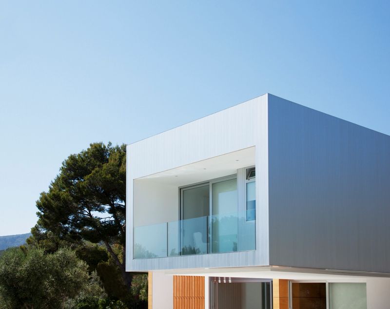 Architecture of modern house