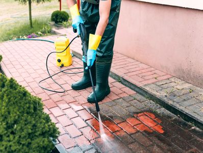 J & F Facility Services offers pressure washing services for businesses across the Chippewa Valley