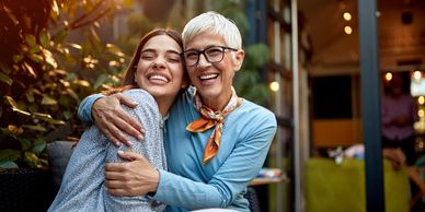 mother and daughter