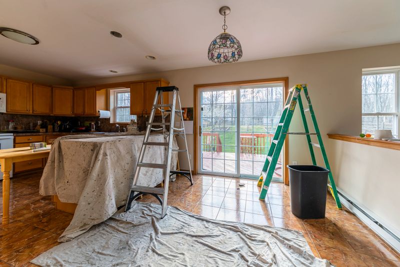 Home renovation in progress.