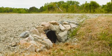 Culvert pipe installation 