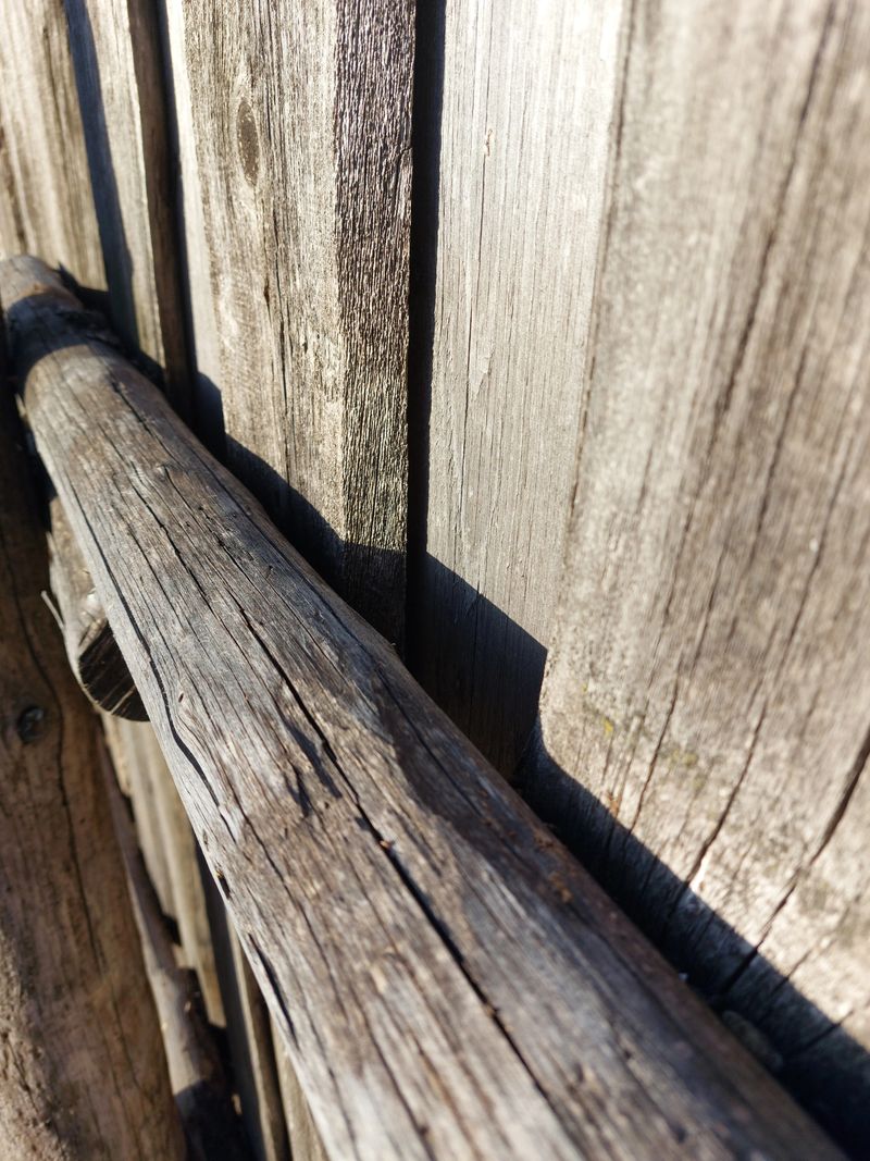 Wooden Fence close-up gray weathered wall hardwood