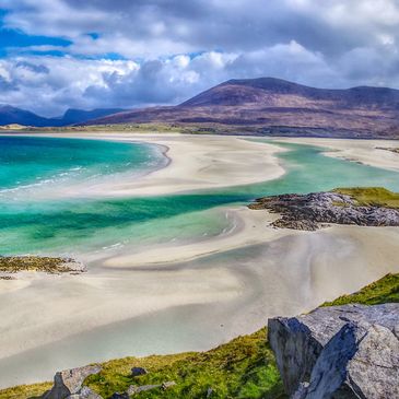view of the ocean from cliff