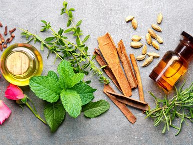 An aromatherapy massage combines the soothing power of touch with the therapeutic properties of esse