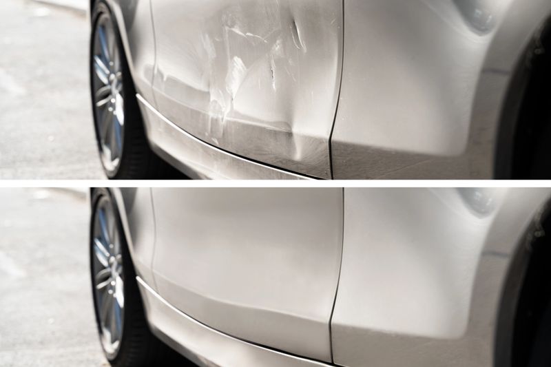 Photo Of Car Dent Repair Before And After