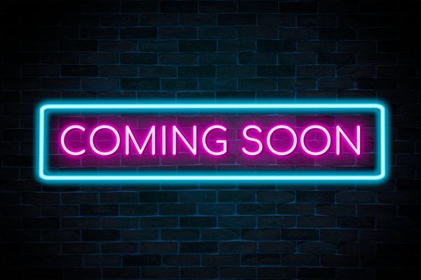 Coming Soon banner