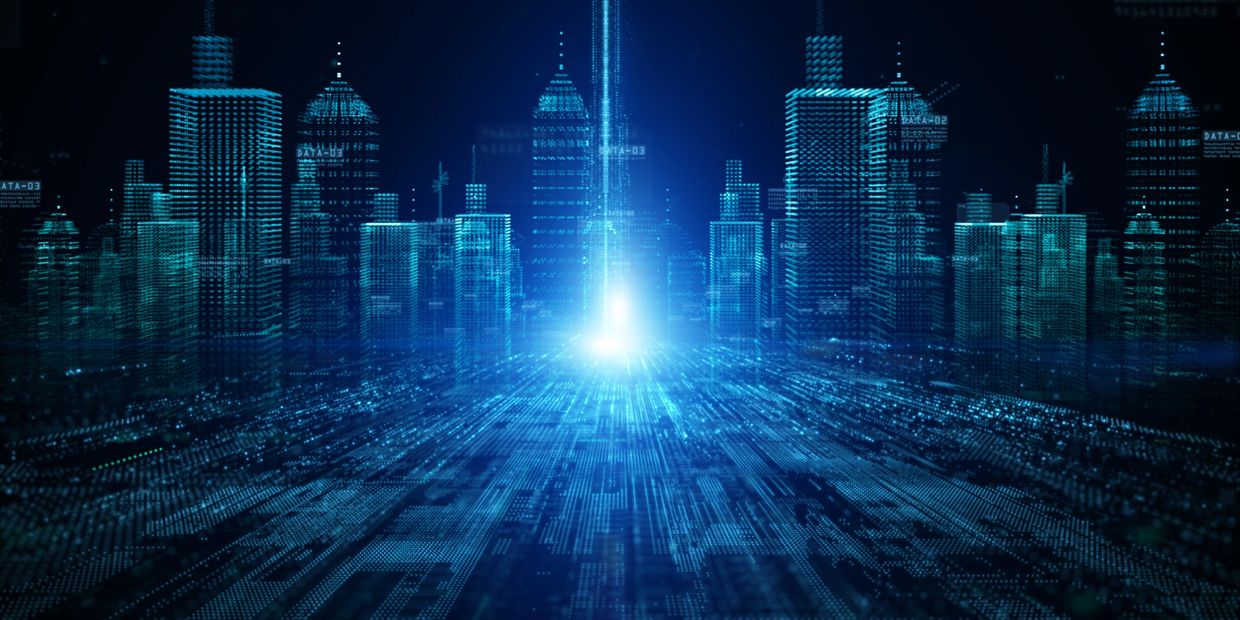 Digital city portraying the advantages of transformation on business processes by iCatalyst