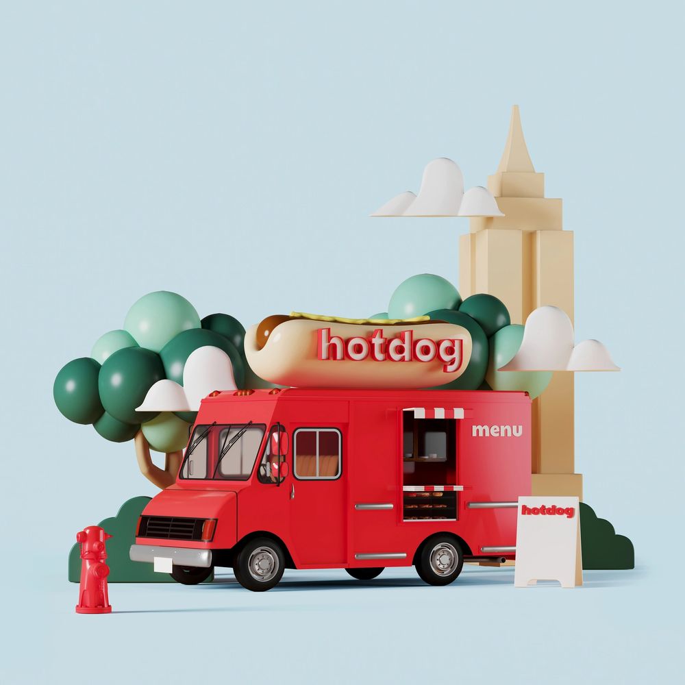 Mobile trailer bar