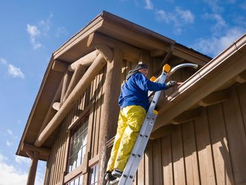 Cleaning Gutters