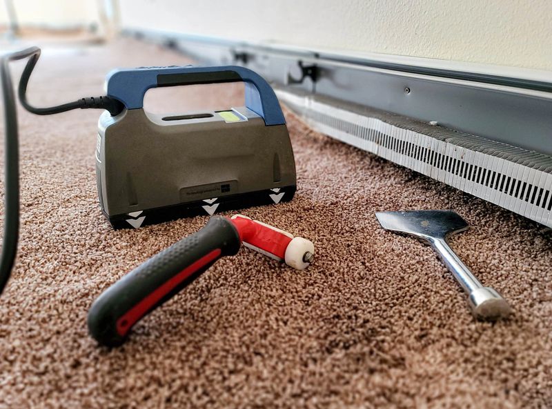 Tools for doing a carpet repair